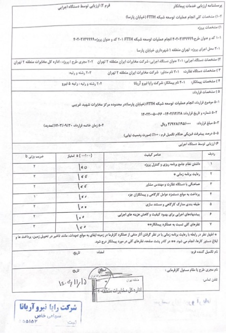 خیابان پارسا