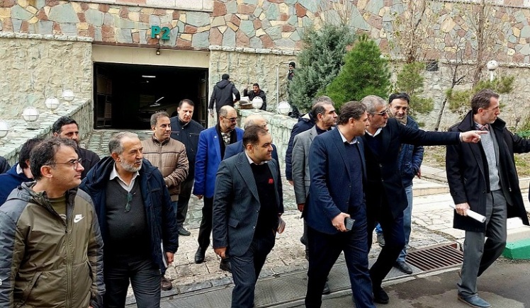 بازدید مدیرعامل مخابرات از پروژه فیبرنوری شهرک علوم پزشکی